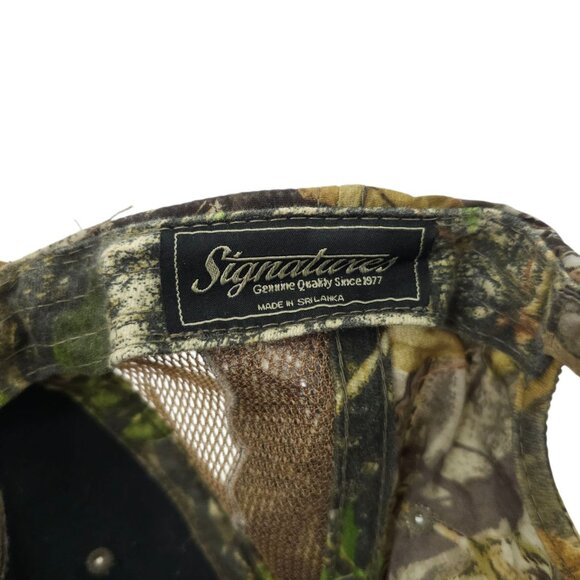 Mossy Oak Mesh Strapback Cap Hat Embroidered Logo Patch Baseball Trucker Hunter - Picture 8 of 14